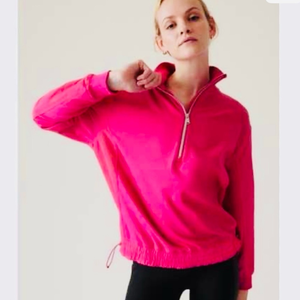 Athleta Hybrid Half Zip Pullover